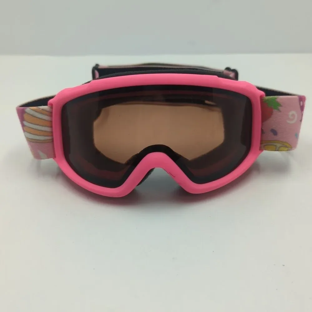 Smith Optics Sidekick Snow Goggles Youth Pink Cupcakes Ski Snowboard Adjustable